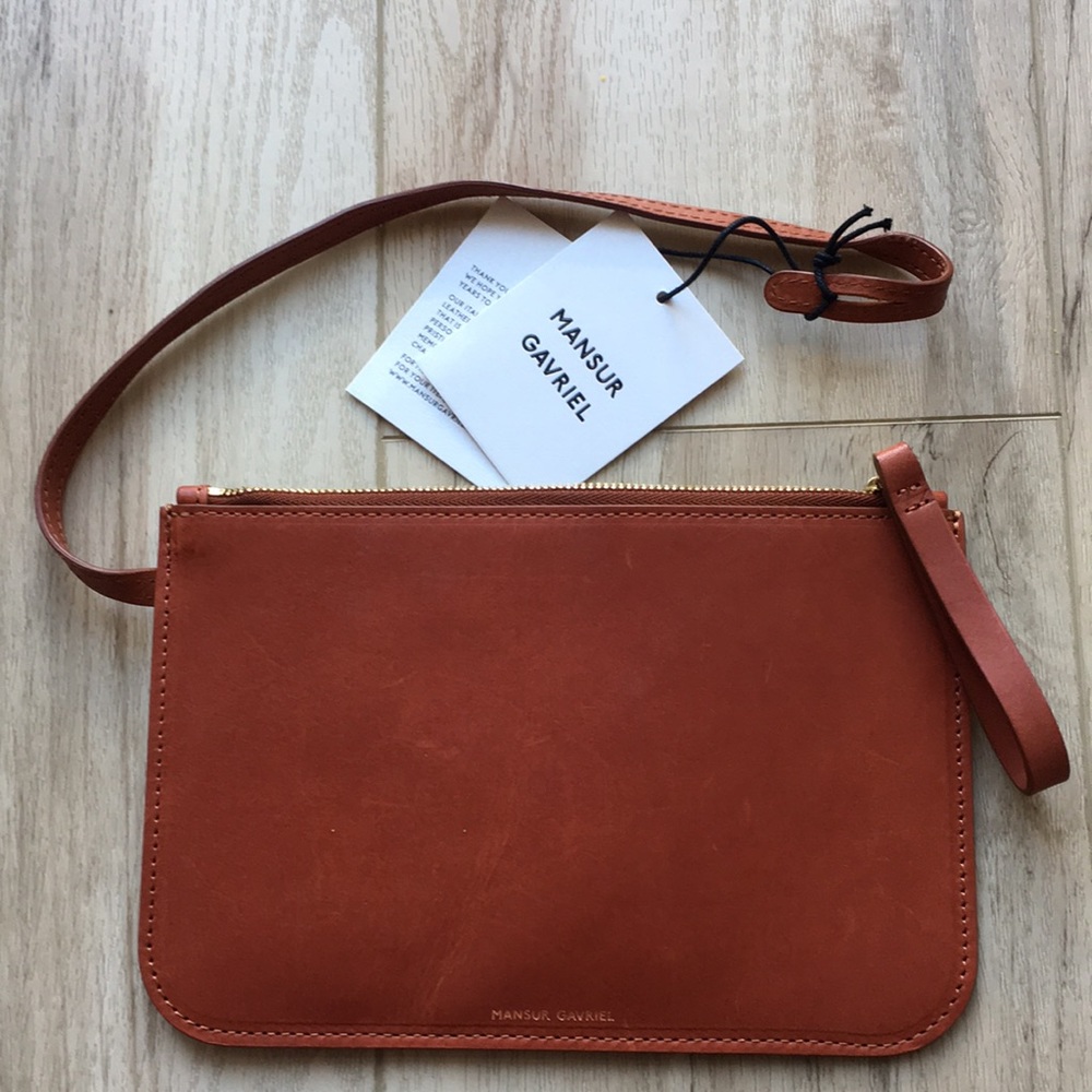 Mansur Gavriel Clutch Pocket Pouch NWT